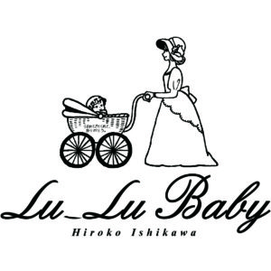 Lu-Lu Baby ロゴ黒